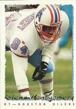 Glenn Montgomery Houston Oilers 1995 Topps NFL #88